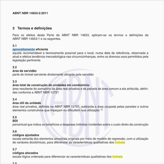 Na avaliação de Imóveis Urbanos, o que significa aproveitamento eficiente?
