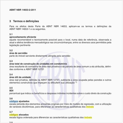 Na avaliação de Imóveis Urbanos, o que significa códigos alocados?