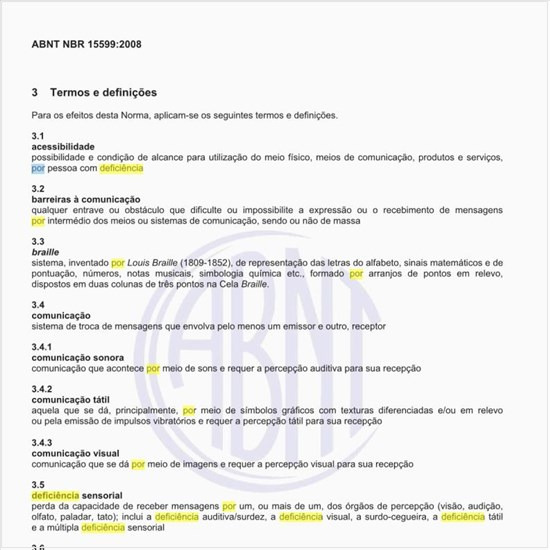 O que se entende por deficiência sensorial?