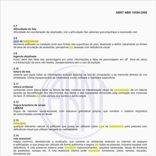 O que se entende por guia de balizamento, em se tratando de Comunicação, na prestação de serviços?