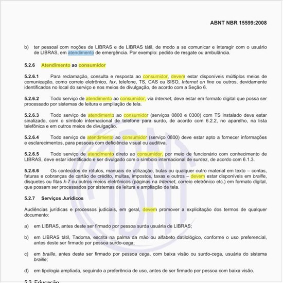 Como devem ser as centrais de atendimento ao consumidor, visando o público portador de necessidades especiais?