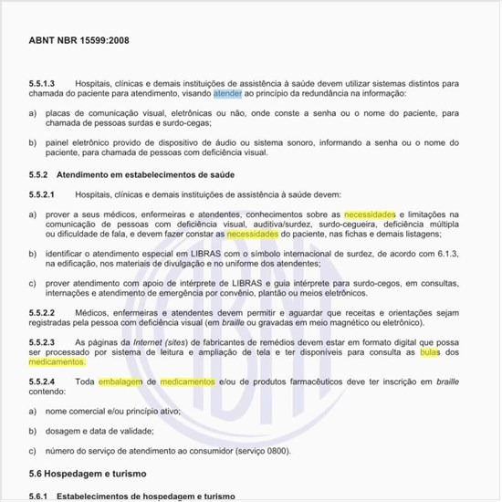 Como apresentar as bulas e embalagens dos medicamentos para atender às necessidade de pacientes  portadores de deficiências?