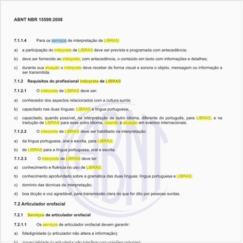 Visando a eficácia  da atuação do intérprete de LIBRAS, como tratar os serviços de interpretação?