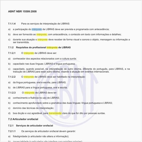 Quais  habilitações são exigidas para o intérprete de LIBRAS?