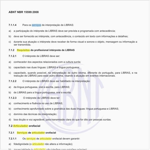 Quais  os requisitos básicos para os serviços de articulador orofacial?