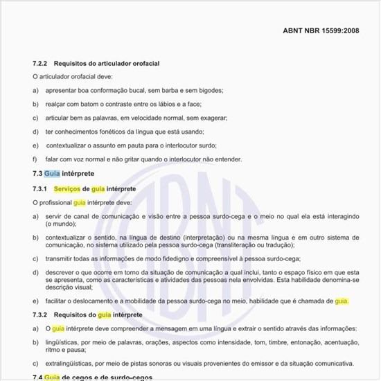 O que é e quais os serviços esperados do guia intérprete?