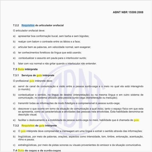 Quais os requisitos exigidos para o  guia intérprete?