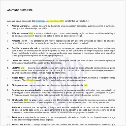 Que recursos de comunicação tátil podem ser utilizados para acessibilidade na comunicação de surdo-cegos, cegos ou de baixa visão?