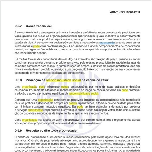 Como uma organização, na implantação do sistema de gestão de responsabilidade social, pode influenciar outras organizações?