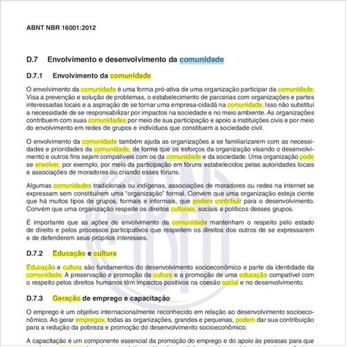 Ao envolver a comunidade como um sistema de resposabilidade social pode contribuir para a educação e cultura, geração de empregos e acesso às tecnologias?