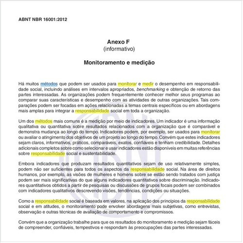 Que métodos utilizar para Monitorar e Medir  um sistema de gestão de responsabilidade social?