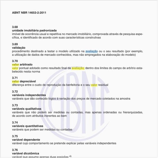 Na avaliação de Imóveis Urbanos, o que significa valor depreciável?