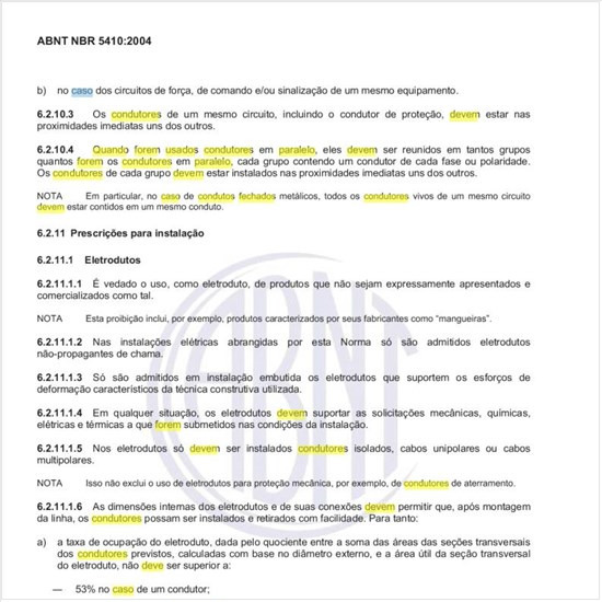 Como deve ser a disposição dos condutores, quando forem usados condutores em paralelo, inclusive no caso de condutos fechados metálicos?