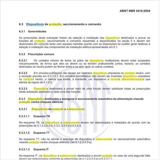 O uso de dispositivos de proteção a corrente diferencial-residual (DR) dispensa em alguma hipótese o uso de condutor de proteção?