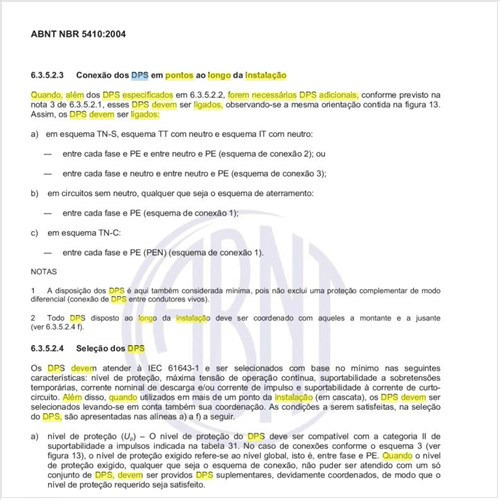 Quando forem necessários DPS adicionais em pontos ao longo da instalação, além dos especificados, como devem ser ligados esses DPS?