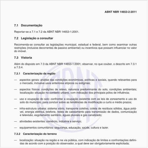Que itens deverão ser destacados para caracterizar as edificações e benfeitorias?