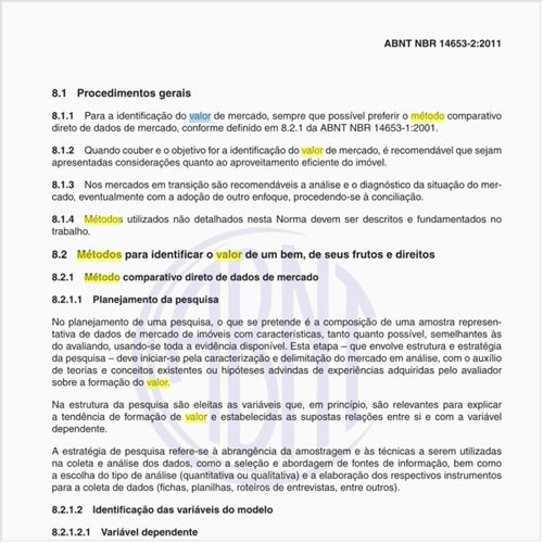 Que método utilizar para identificar o valor de um bem?