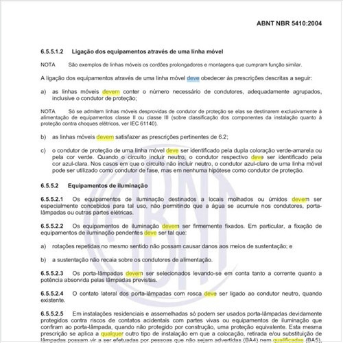Qual o critério que deve ser adotado para a seleção dos porta-lâmpadas?
