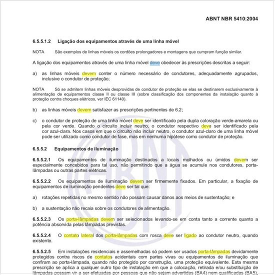 Como deve ser ligado o contato lateral dos porta-lâmpadas com rosca?