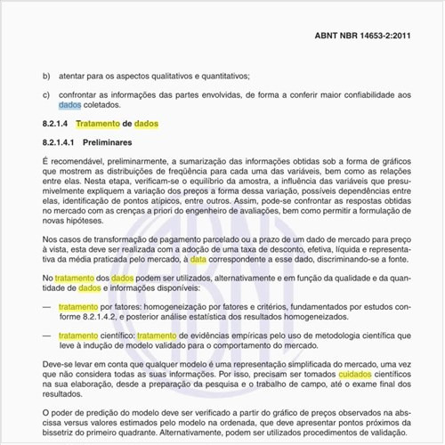 Como fazer o tratamento dos dados obtidos no mercado?
