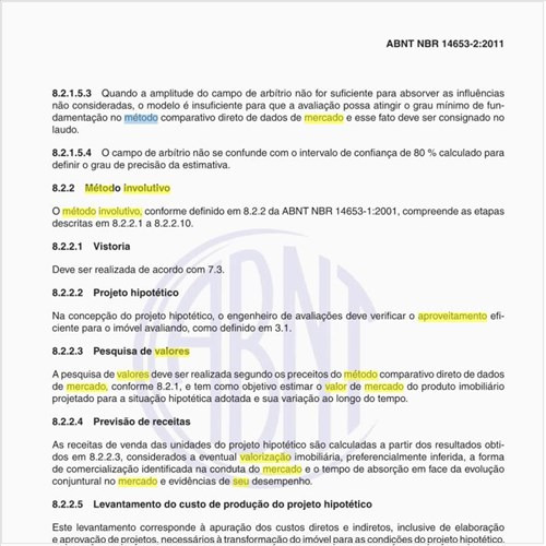 No metodo involutivo (que identifica o valor de mercado do bem alicerçado no seu aproveitamento eficiente)como realizar a vistoria?
