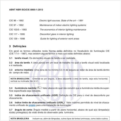 Quais os critérios de um projeto de iluminação?