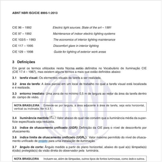 Quais os critérios de um projeto de iluminação?