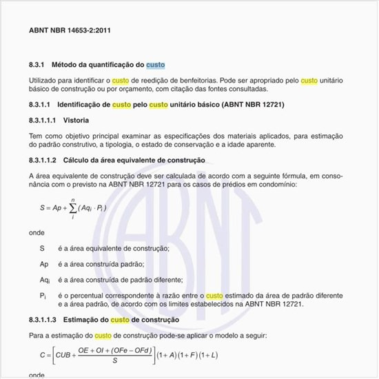O que é Como estimar o custo de construção?