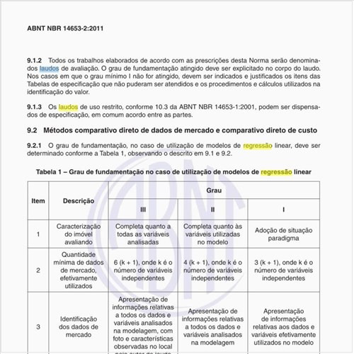 O que são laudos de avaliação?