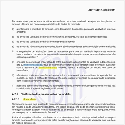 O que é Linearidade do modelo?