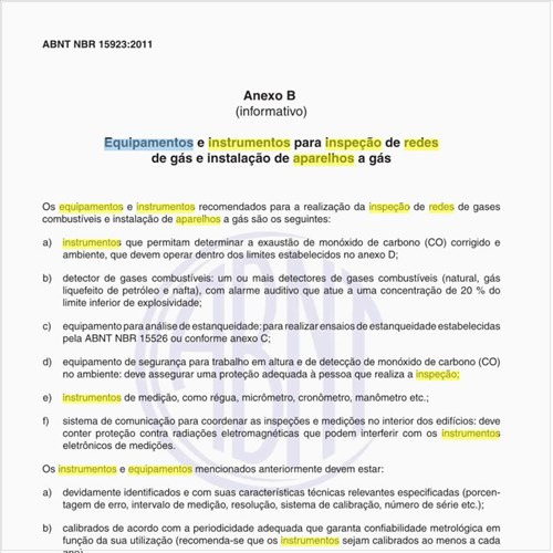 Quais os equipamentos e instrumentos utilizados na inspeção de redes de gás?