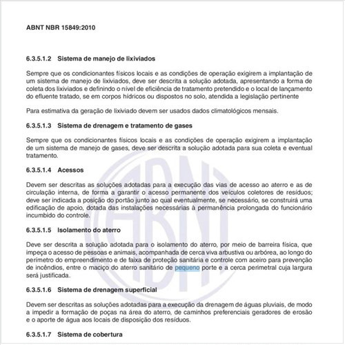 Quais os sistemas a serem agregados aos aterros sanitários de pequeno porte?