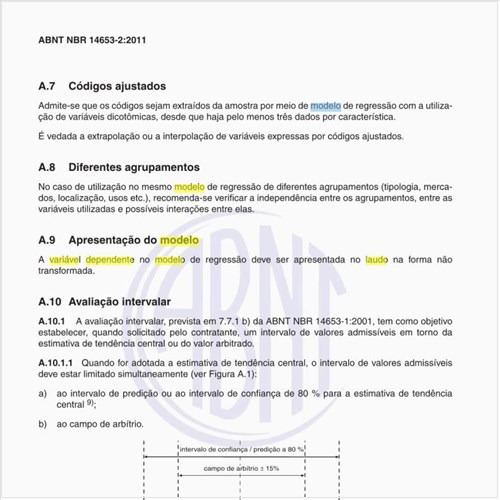 Como apresentar no laudo a variável dependente no modelo de regressão?