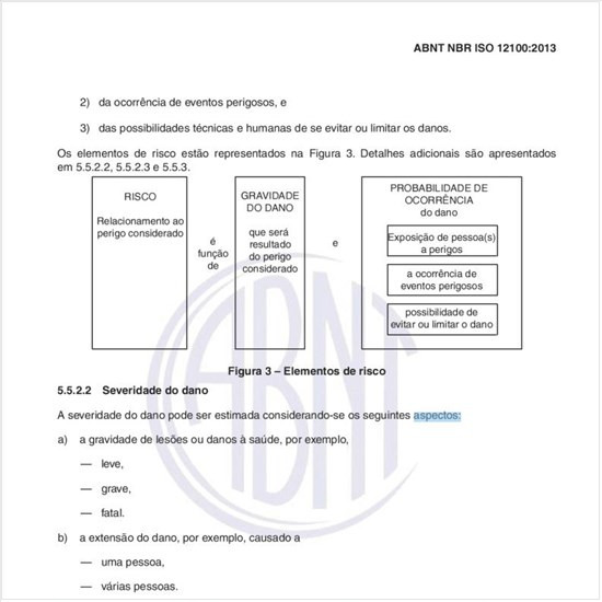 Quais os aspectos a serem considerados durante a estimativa de risco?