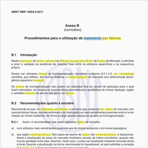 O que considerar ao utilizar o tratamento de dados por fatores aplicável ao Método Comparativo Direto de Dados de Mercado?