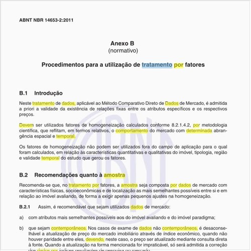 Como deve ser determinada a amostra ao utilizar o tratamento de dados por fatores?