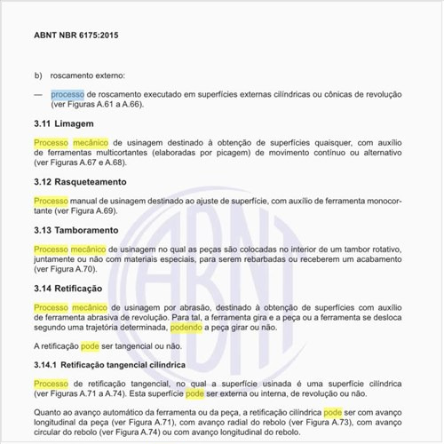 Como se pode descrever como é o processo mecânico de retificação?