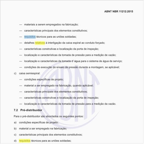 Como devem ser estabelecidos os requisitos mecânicos gerais relativos aos componentes mecânicos do fornecimento? 