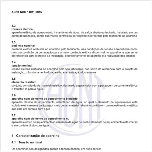 Como podem ser caracterizados os aparelhos?