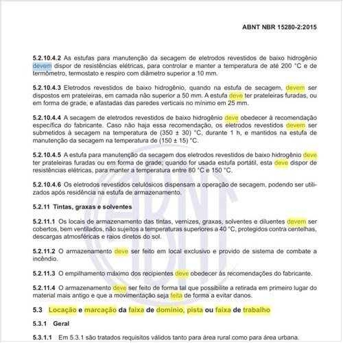 Como deve ser feita a locação e marcação da faixa de domínio, pista ou faixa de trabalho na construção dos dutos terrestres?