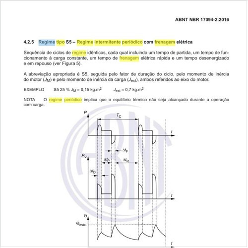 Como funciona o Regime tipo S5 – Regime intermitente periódico com frenagem elétrica?