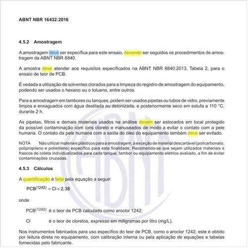 Como deve ser feita a quantificação do ensaio?