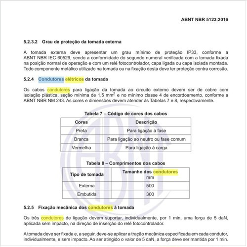 Quais os condutores elétricos da tomada?