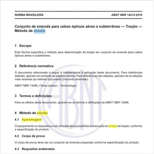 Qual a aparelhagem necessária para o ensaio de tração?