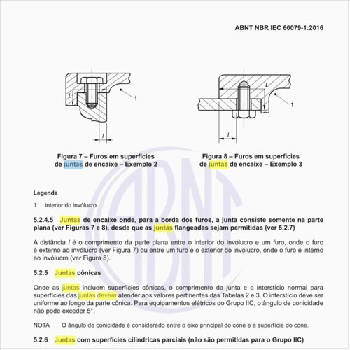 Como devem ser as juntas de múltiplos segmentos?