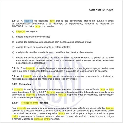 Como deve ser feita a inspeção da proteção contra incêndio?