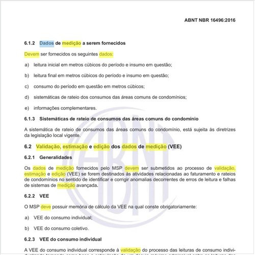 Como deve ser a validação, estimação e edição dos dados de medição (VEE)?