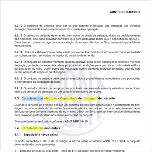 Quais as características elétricas – capacidade de drenagem de corrente?