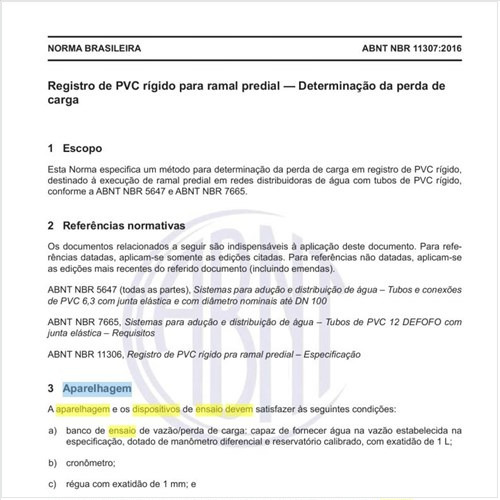 O que a aparelhagem e os dispositivos de ensaio devem satisfazer?