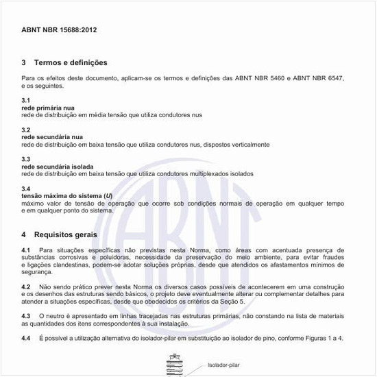 Como é apresentado o neutro nas estruturas primárias?